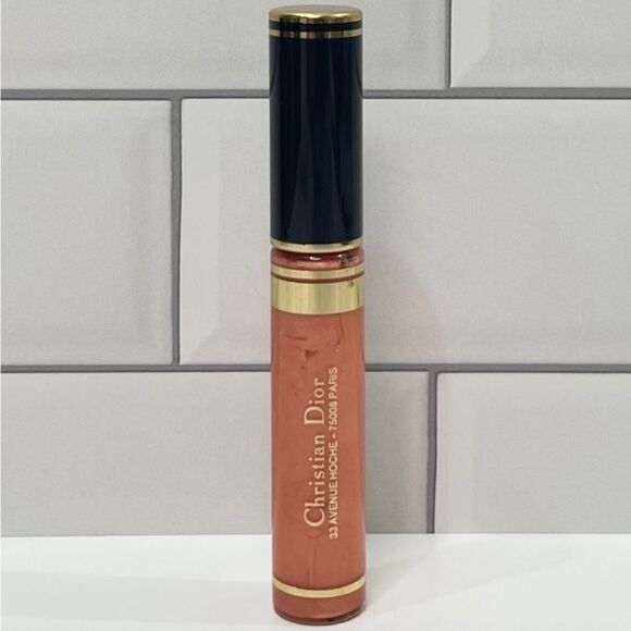 Dior 337 Sparkling Coral Rouge Brilliant Lip Gloss - Picture 1 of 1
